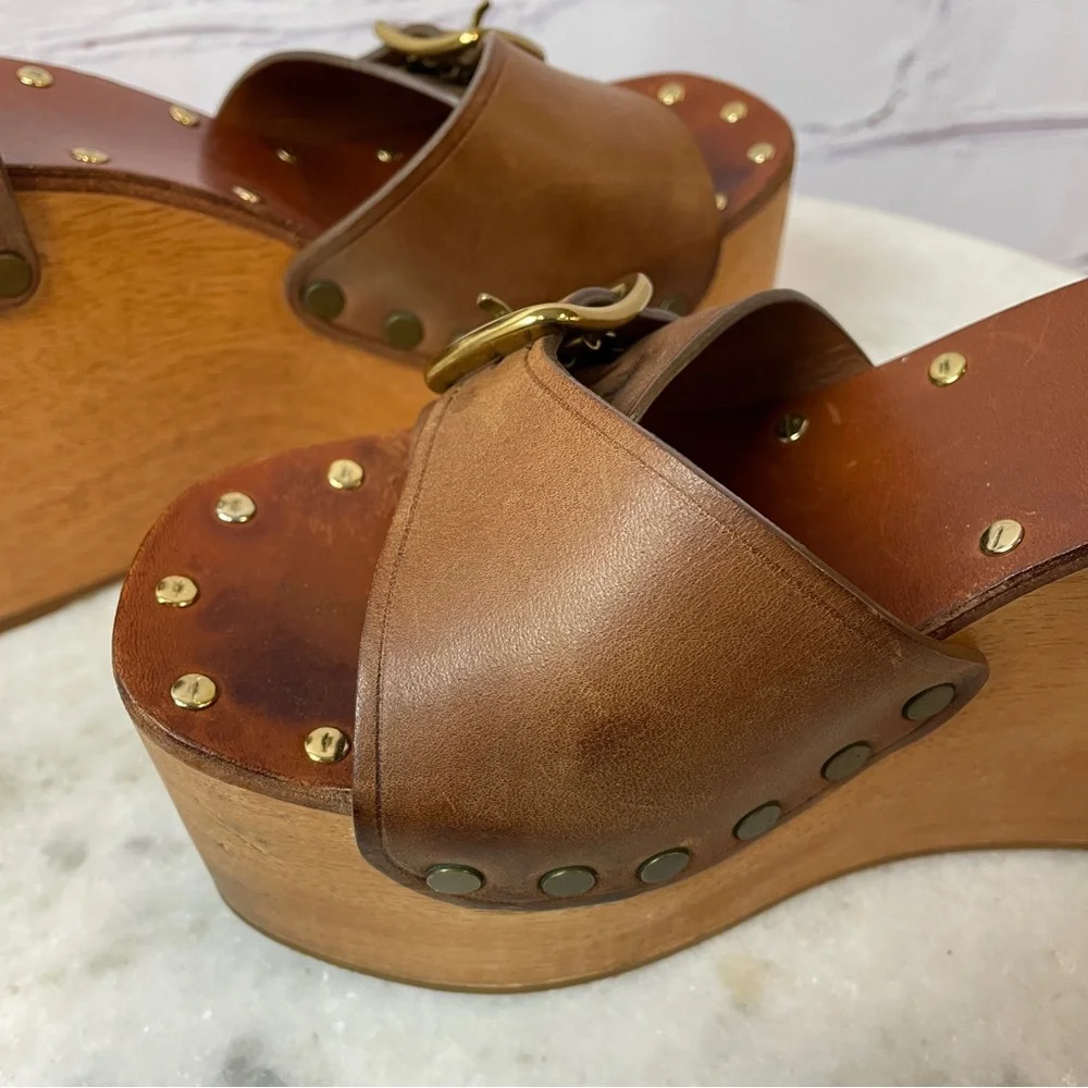 Celine Wedge Sandals - Picture 4 of 11